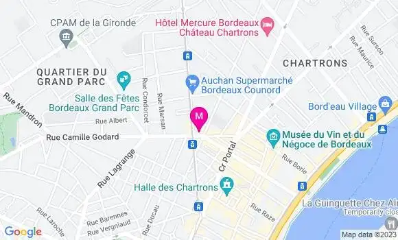 Localisation Restaurant  Le Mirabelle