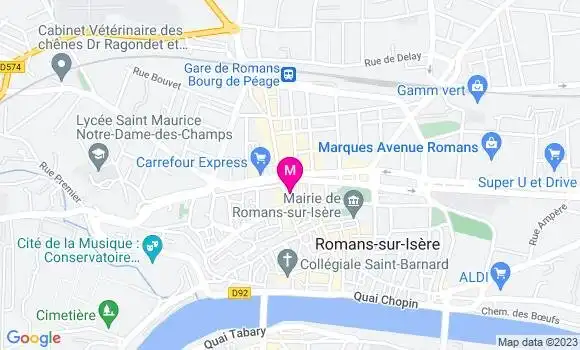 Localisation Bistrot Le Bistromansgeur