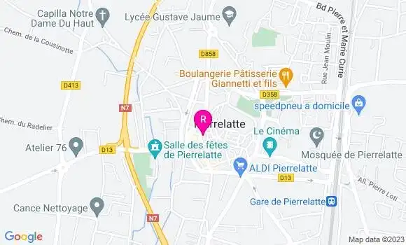 Localisation Le Bistrot M
