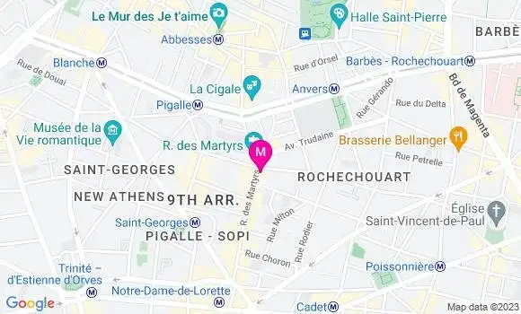 Localisation Restaurant  Le Ventura