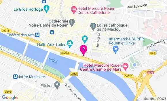 Localisation Sushi Rouen