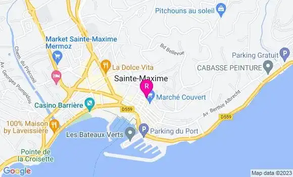 Localisation Restaurant  Chez Ratatouille