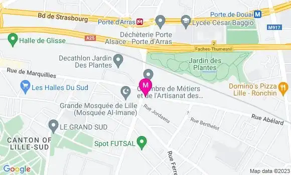 Localisation Restaurant  Les Artisans