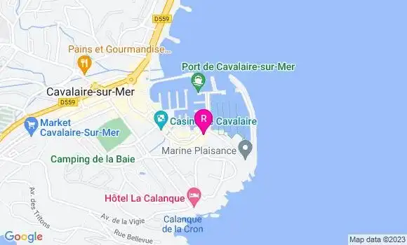 Localisation Restaurant  La Côte a l