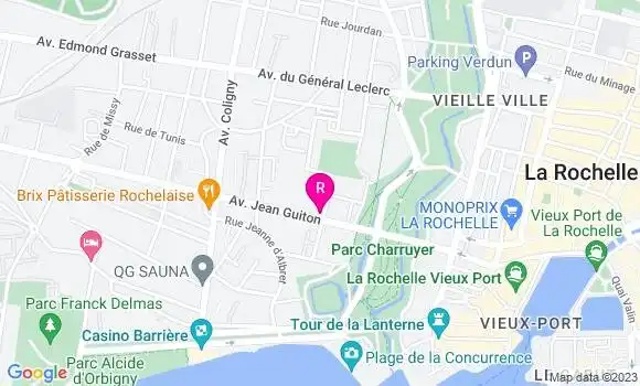 Localisation Restaurant  Le Trot Quai