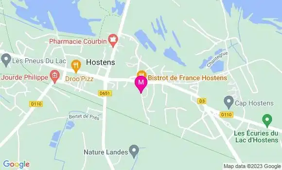 Localisation Le Bistrot de France