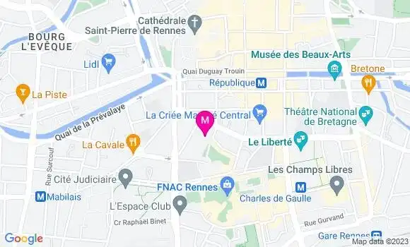Localisation Restaurant Gastronomique Racines