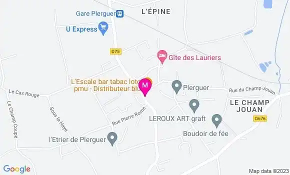 Localisation Restaurant  La Recette du Bonheur