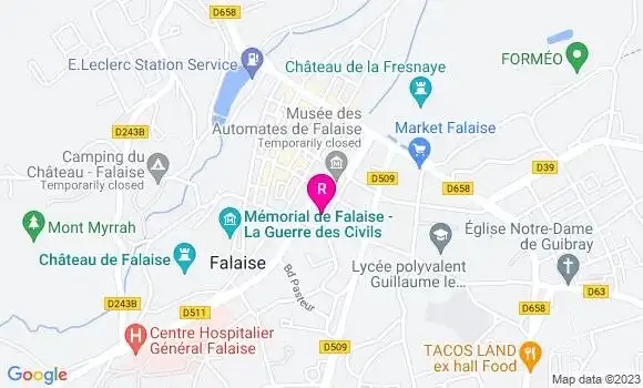 Localisation Pizzeria La Place