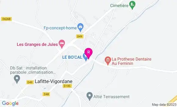 Localisation Pizzeria Pizza Loah