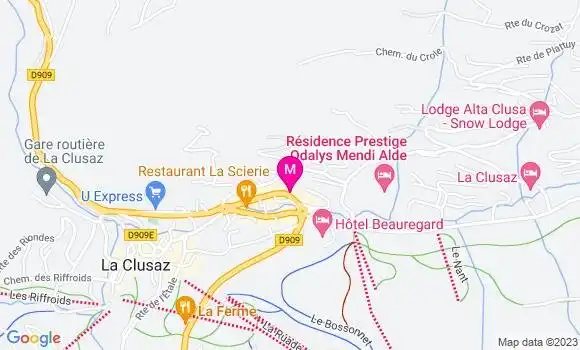 Localisation Restaurant  Le Bowling