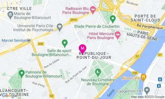 Localisation Restaurant  Le Qg 961