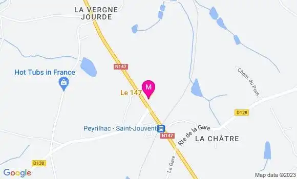 Localisation Restaurant  Le 147