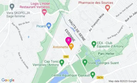 Localisation Restaurant  Antoinette