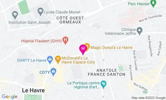 Localisation Restaurant  Obraisé