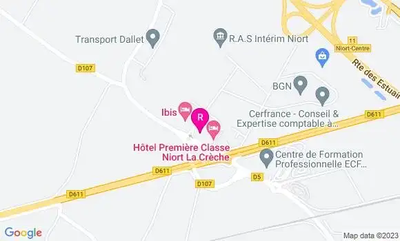 Localisation Restaurant  L