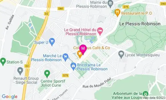 Localisation Restaurant  Le 58