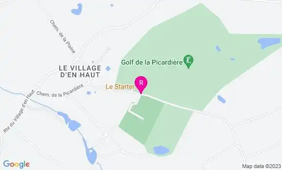 Localisation Restaurant  Le Starter