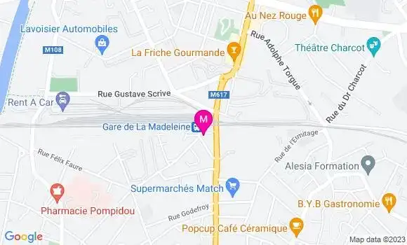 Localisation Restaurant  La Luna