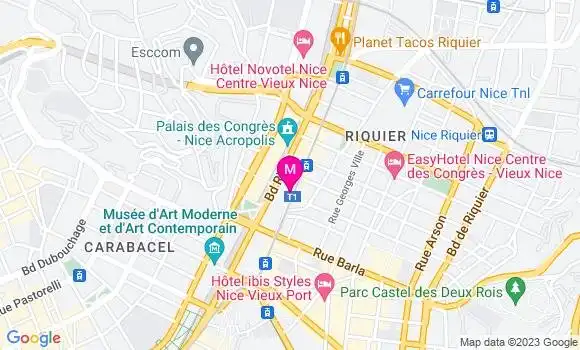 Localisation Crêperie Les 3m