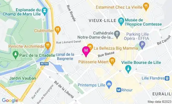 Localisation Restaurant  L