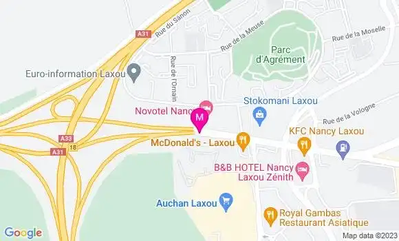 Localisation Restaurant  Au Bureau