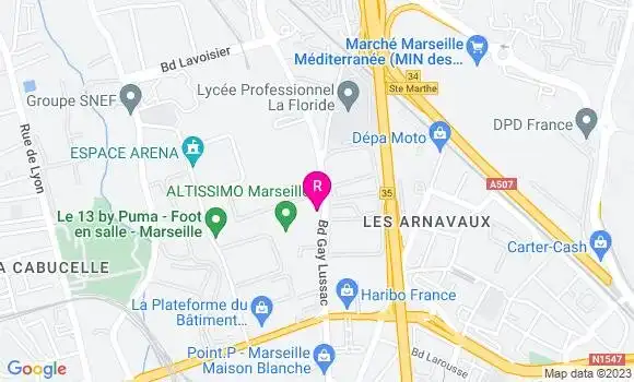 Localisation Restaurant  Le 27