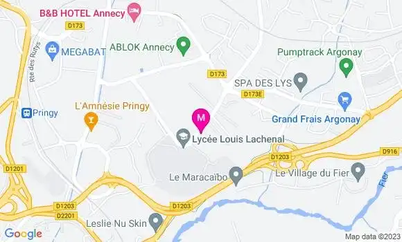 Localisation Restaurant  La Détente