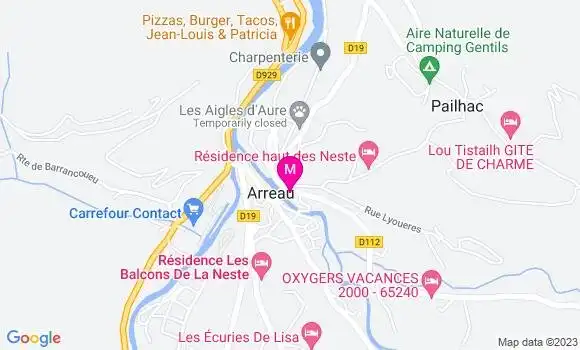 Localisation Restaurant  L