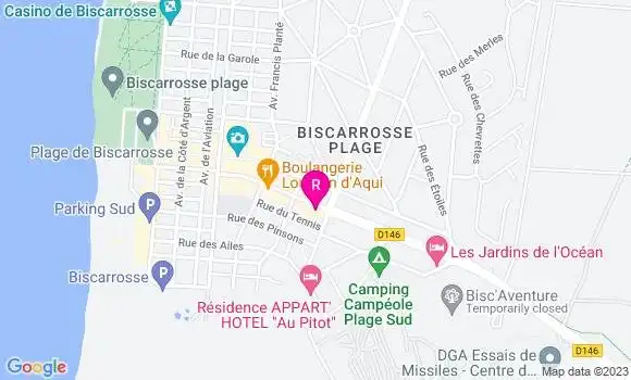 Localisation Restaurant  Le Bifanas