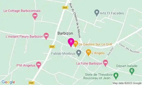 Localisation Crêperie Barjole