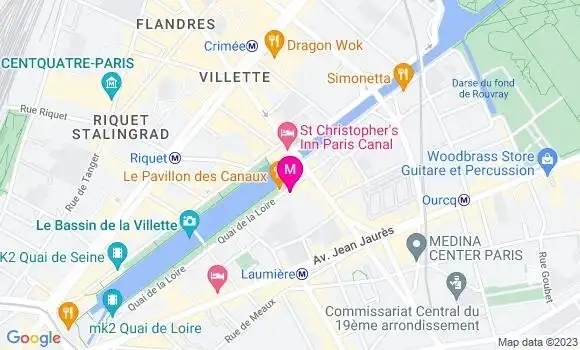 Localisation Restaurant  Kiez Kanal