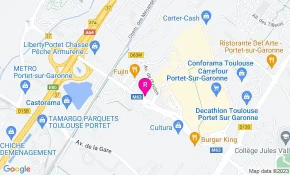 Localisation Restaurant  La Table de l