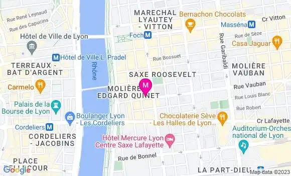Localisation Sushi 6ème