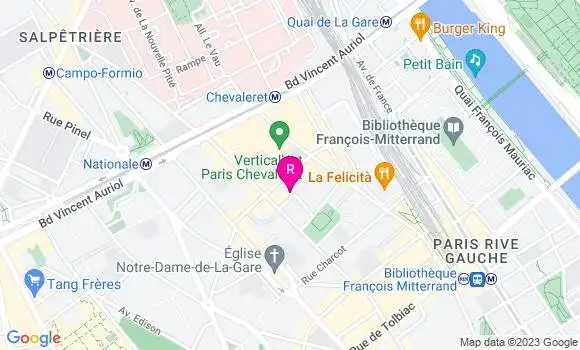 Localisation Brasserie Chat Alors