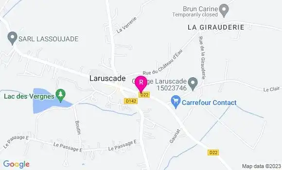 Localisation Pizzeria Le Pinocchio