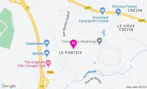 Localisation Restaurant Gastronomique Le M de Marisa