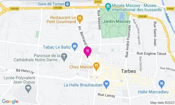 Localisation Pizzeria La Boite a Pizza