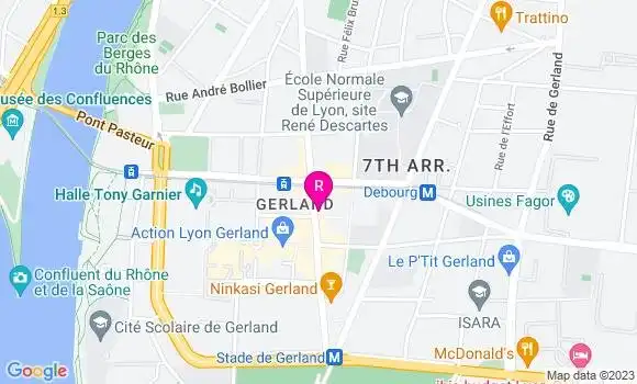 Localisation Restaurant  L