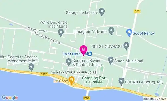 Localisation Restaurant  La Luciole