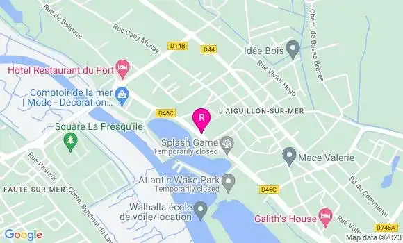 Localisation Restaurant  Côté Sud