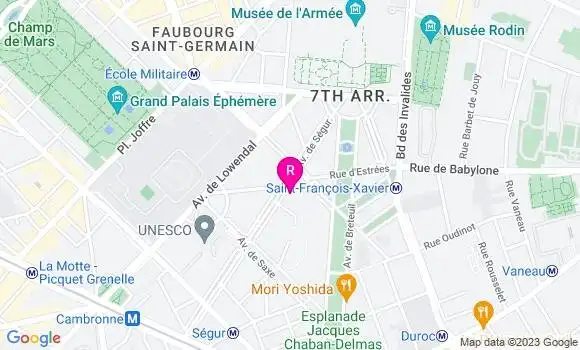 Localisation Restaurant  L