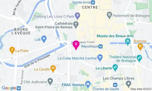 Localisation Restaurant Italien Luca