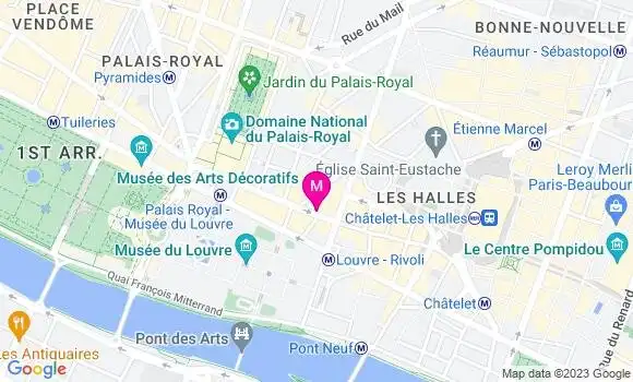 Localisation Restaurant  Le Bonheur