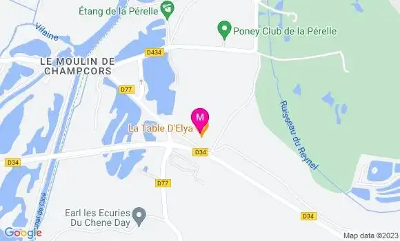 Localisation Restaurant  La Table d