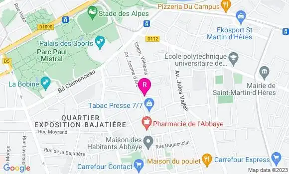 Localisation Restaurant  Le Cousine