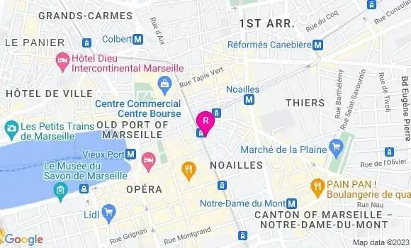 Localisation Restaurant  La Mercerie