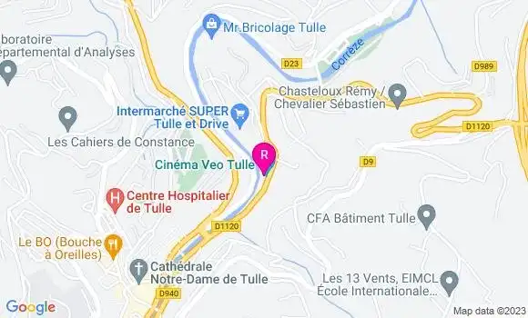 Localisation Restaurant  La Rotisserie