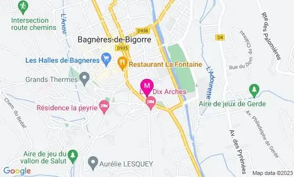 Localisation Restaurant  La Tasca Del Pouey