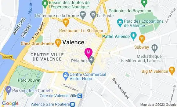 Localisation Restaurant  Le Plaza